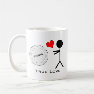 Entscheidender Frisbee-wahre Liebe Kaffeetasse