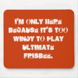 Entscheidendes Frisbee mousepad