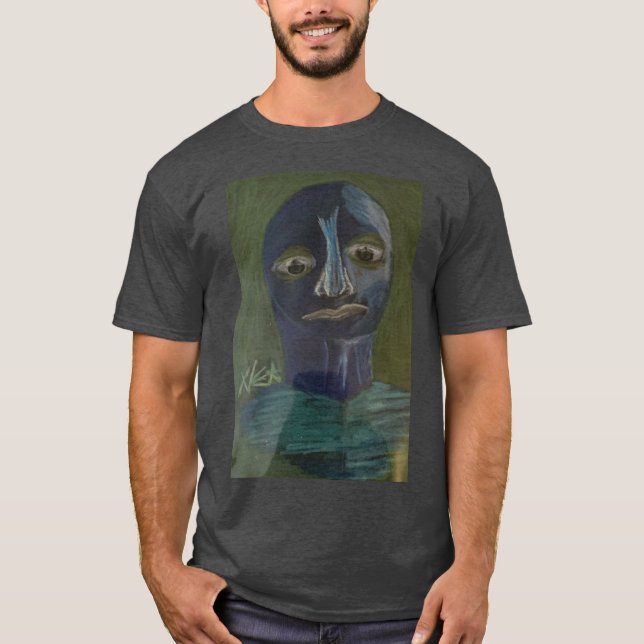 Entscheidung des Blauen Mannes T-Shirt (Vorderseite)