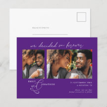Entscheidung für das "Forever 2 Foto" Lila Rett