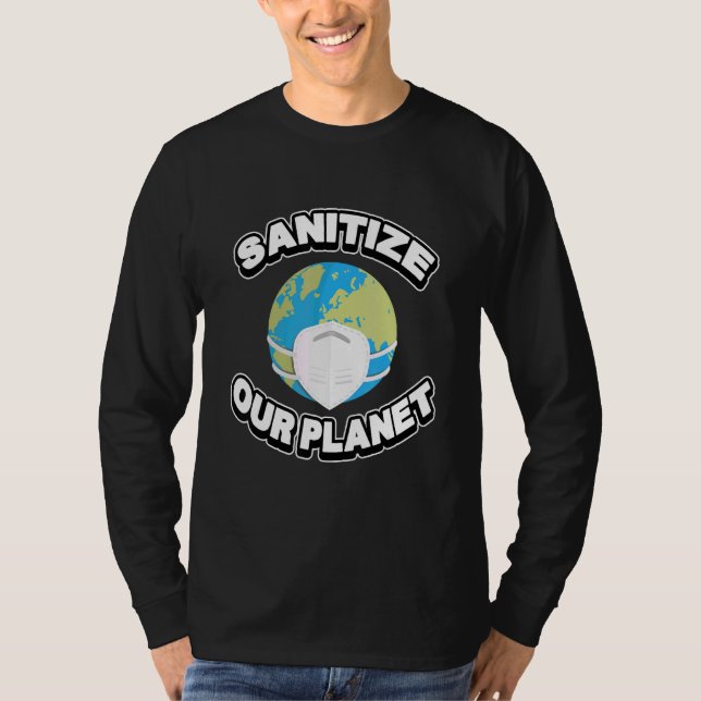 Entschlacken Sie unseren Planeten "Grüner Planet"  T-Shirt (Vorderseite)