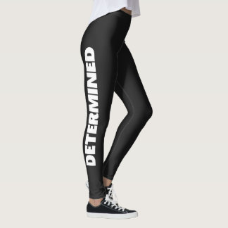 Entschlossene Leggings | Motivierende Sportbekleid