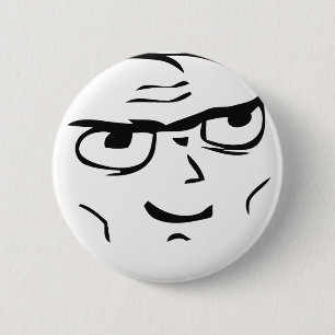 Entschlossener Typ Meme - Pinback Knopf Button