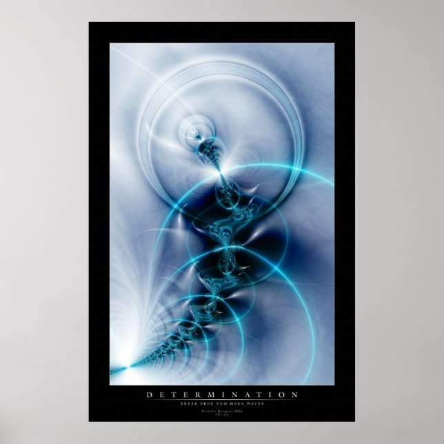 Entschlossenheit Poster (Vorne)