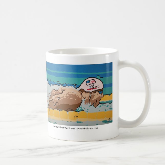 Entschlossenheit-Tasse durch John Windisman Kaffeetasse (Rechts)