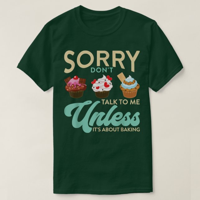 Entschuldige bitte, nicht mit mir zu reden, wenn e T-Shirt (Design vorne)