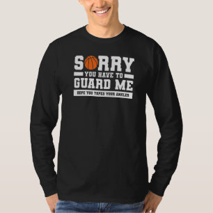 Entschuldige, dass du mich bewachen musst, dass du T-Shirt
