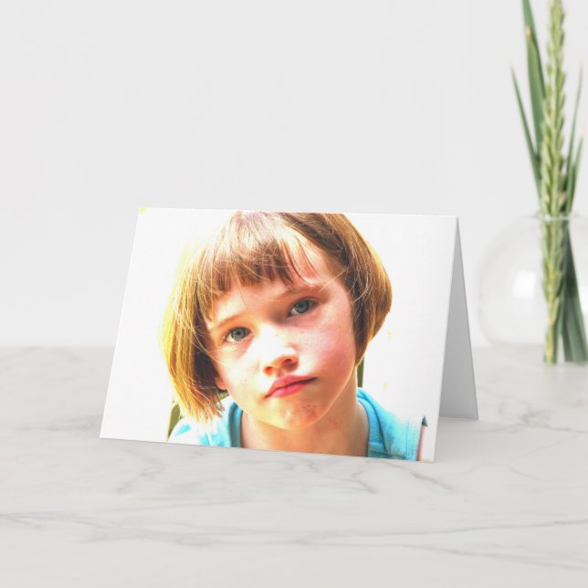 Entschuldige, dass ich deinen Geburtstag vermisst  Karte (Vorderseite)