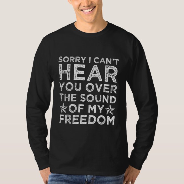 Entschuldige, dass ich dich nicht über den Klang m T-Shirt (Vorderseite)