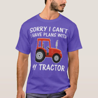Entschuldige, dass ich keine Pläne mit meinem Trak T-Shirt