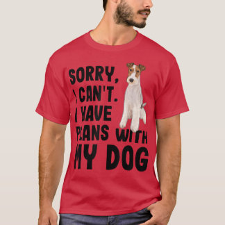 Entschuldige, dass ich keine Pläne mit meinem Wirt T-Shirt