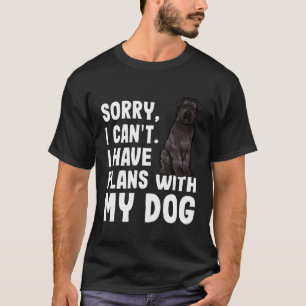 Entschuldige, dass ich mit meinem Bouvier des Flan T-Shirt