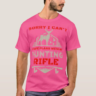 Entschuldige, dass ich mit meinem Jagdgewehr F kei T-Shirt