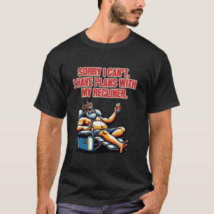 Entschuldige, dass ich mit meinem Rekordvorsitzend T-Shirt