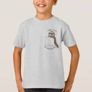 Entschuldige, dass ich mit meinem Sloth in Pocket  T-Shirt