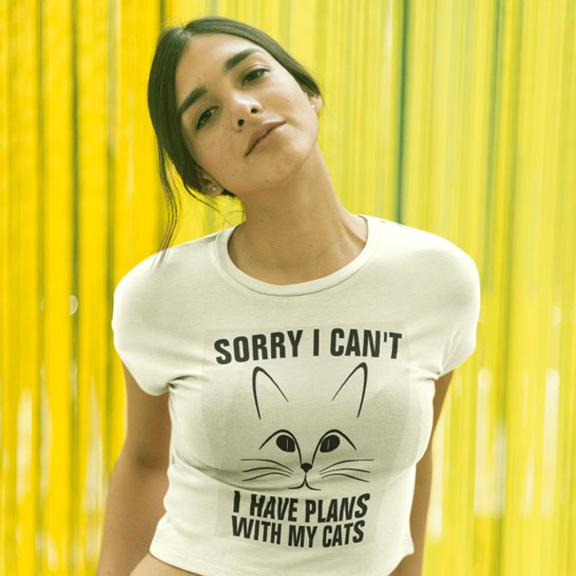 Entschuldige, dass ich mit meinen CATS-T - Shirt k (Von Creator hochgeladen)