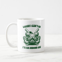 Entschuldige, dass ich nicht gehen kann, ich bin e kaffeetasse