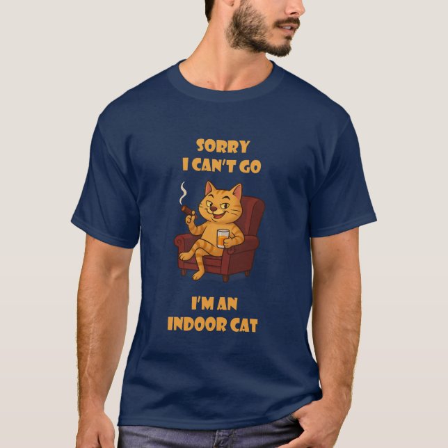 Entschuldige, dass ich nicht gehen kann, ich bin e T-Shirt (Vorderseite)
