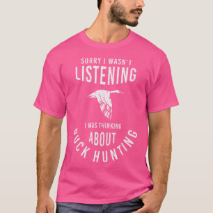 Entschuldige, dass ich nicht hörte, dass ich an En T-Shirt