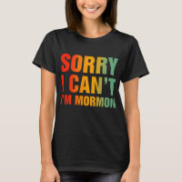 Entschuldige, dass ich nicht Mormon bin