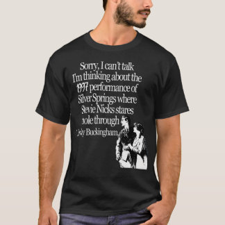 Entschuldige, dass ich nicht über den Perfo von 19 T-Shirt