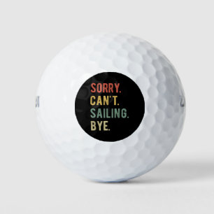 Entschuldige, dass ich nicht über II segeln kann Golfball