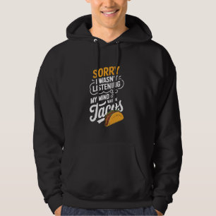 Entschuldige, dass ich nicht zuhörte, mein Geist w Hoodie