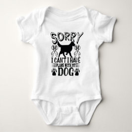 Entschuldige, dass ich Pläne mit meinem Dozent hab Baby Strampler