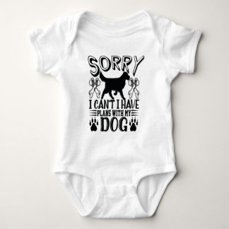 Entschuldige, dass ich Pläne mit meinem Dozent hab Baby Strampler