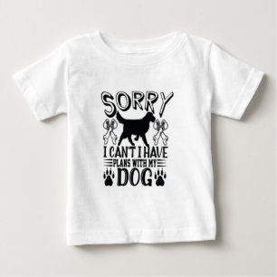 Entschuldige, dass ich Pläne mit meinem Dozent hab Baby T-shirt
