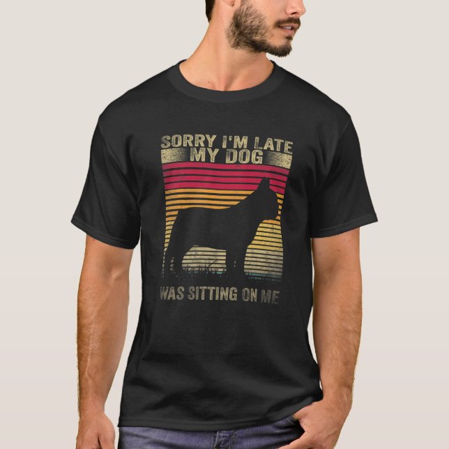Entschuldige, dass ich spät dran bin, dass mein Hu T-Shirt (Vorderseite)