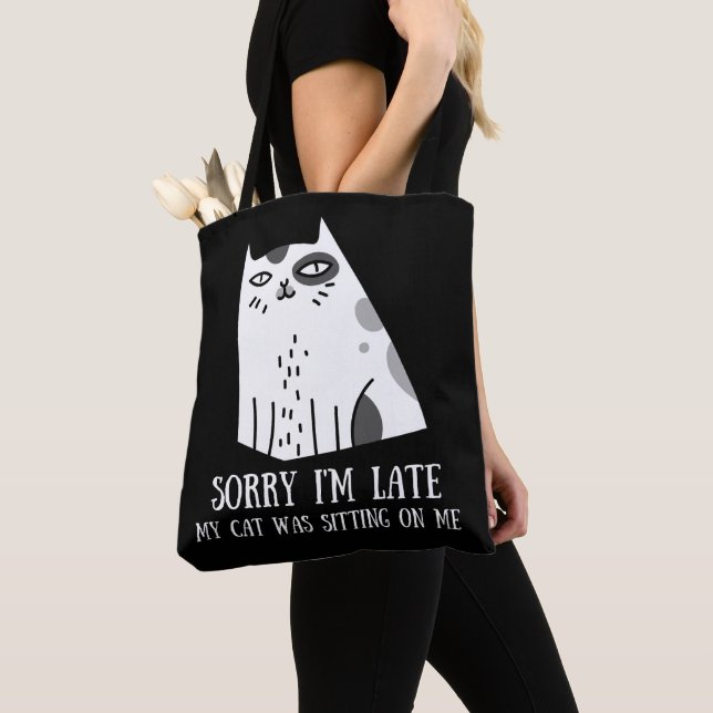 Entschuldige, dass ich spät dran bin tasche (Von Nahem)