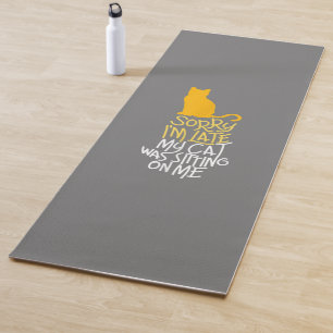 Entschuldige, dass ich spät dran bin yogamatte