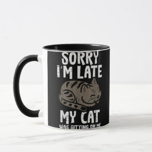 Entschuldige, dass ich zu spät auf meinem sonnigen tasse