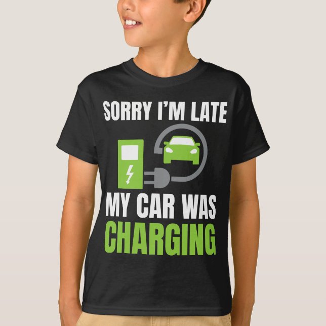 Entschuldige, dass ich zu spät in meinem Auto war  T-Shirt (Vorderseite)