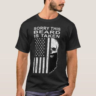 Entschuldigen Sie, dass dieser Bart amerikanischer T-Shirt