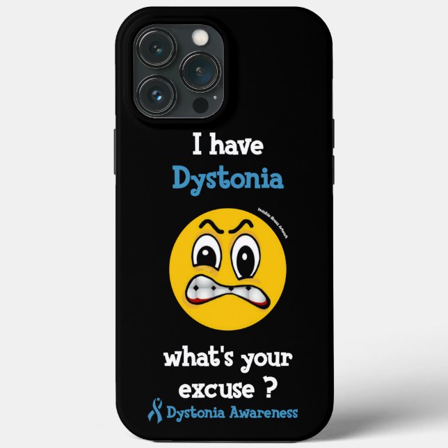 Entschuldigen Sie... Dystonie Case-Mate iPhone Hülle (Rückseite)