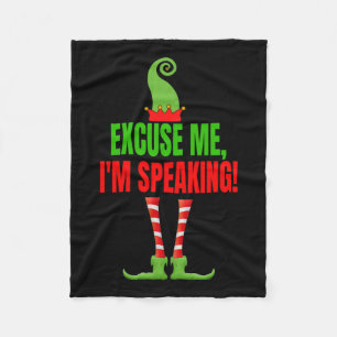 Entschuldigen Sie, ich#39;m Speaking Funny Kamala Fleecedecke