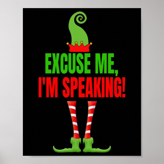 Entschuldigen Sie, ich#39;m Speaking Funny Kamala  Poster (Vorne)
