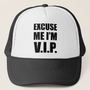 Entschuldigen Sie, ich bin V.I.P. Truckerkappe
