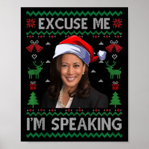 Entschuldigen Sie, ich spreche zu Weihnachten Kama Poster