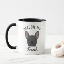 Entschuldigen Sie meine Französisch Blue French Bu Tasse