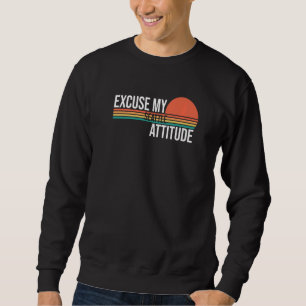 Entschuldigen Sie meine Seattle Haltung Männer Fra Sweatshirt