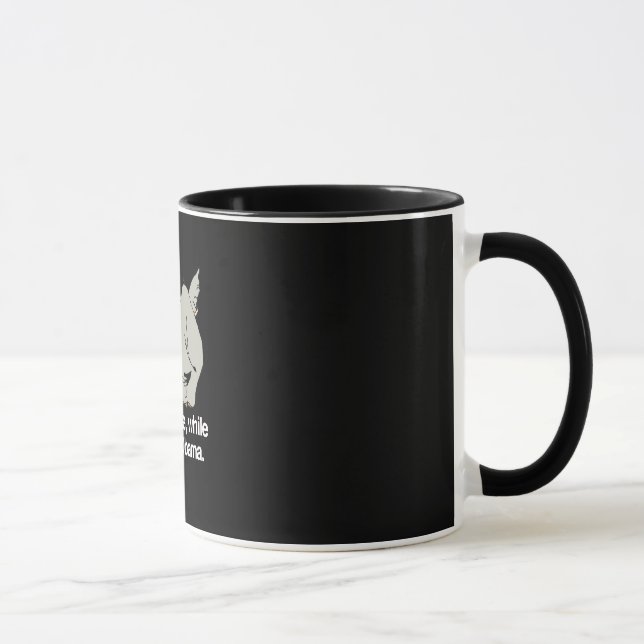 Entschuldigen Sie mich, während ich einen Obama - Tasse (Rechts)