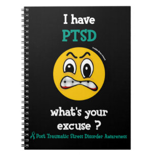 Entschuldigen Sie...PTSD-Notebook Notizblock
