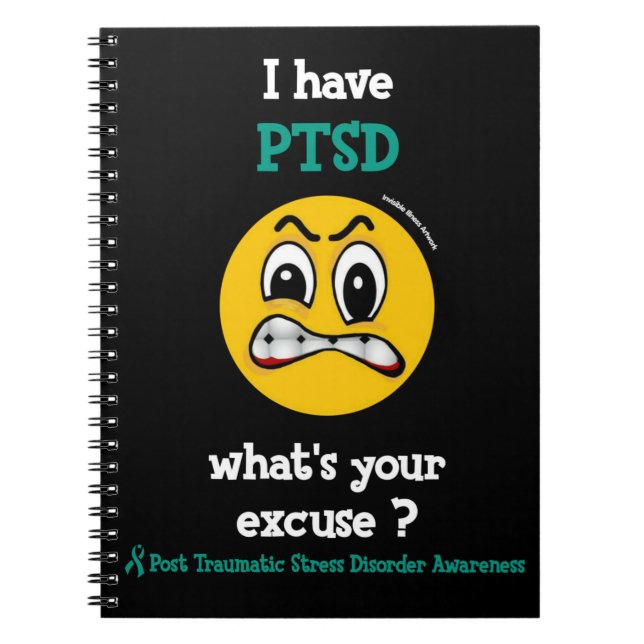 Entschuldigen Sie...PTSD-Notebook Notizblock (Vorderseite)