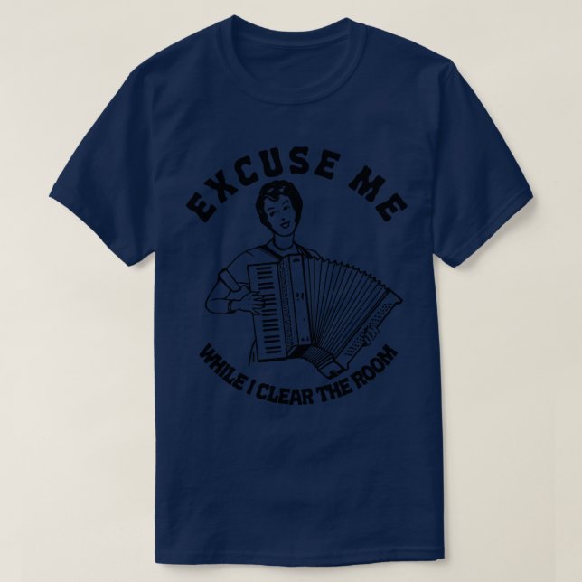 Entschuldigen Sie, während ich das Zimmerfenster g T-Shirt (Design vorne)