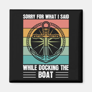Entschuldigen Sie, was ich beim Andocken des Boat Magnet