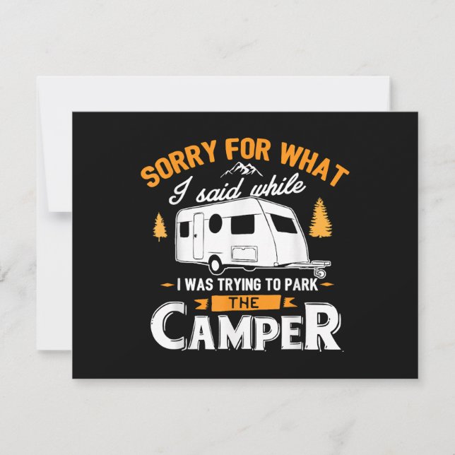 Entschuldigen Sie, was ich gesagt habe, als ich da (Vorderseite)