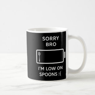 Entschuldigung Bruder, mir gehen die Löffel aus lu Kaffeetasse